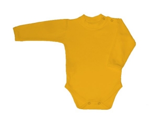 Kojenecké body žluté vel. 104, vel. 110, vel. 116, vel. 122 - 140