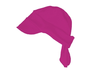 Pirátka s kšiltem sytě růžová