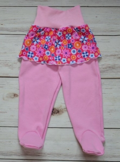 Polodupačky se sukýnkou květy