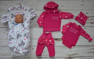 Dětská souprava se zavinovačkou